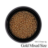 I am the Queen gold micro beads